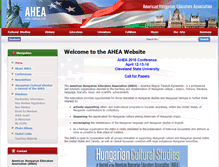 Tablet Screenshot of ahea.net
